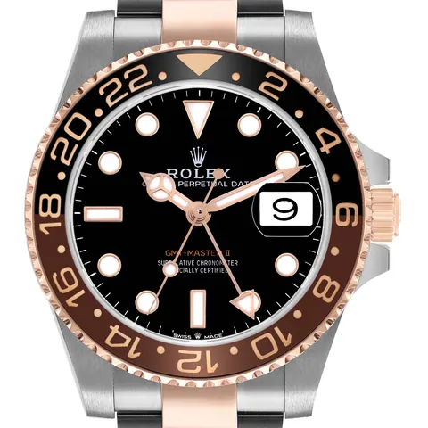 Rolex GMT-Master II 126711CHNR with brown and black 24-hour bezel