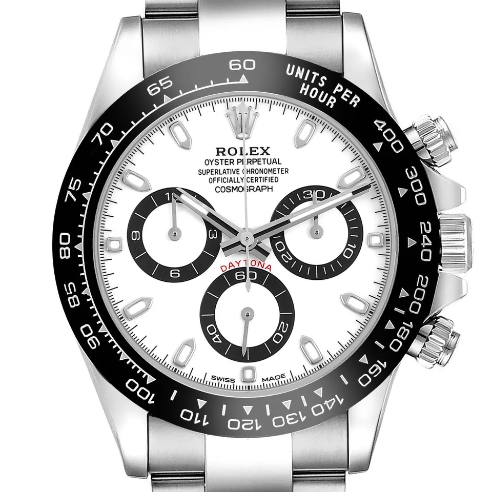 White "Panda" dial of a Rolex Daytona 116500LN