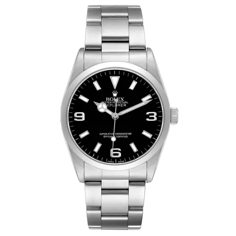 Rolex Explorer 14270 with black 3-6-9 dial