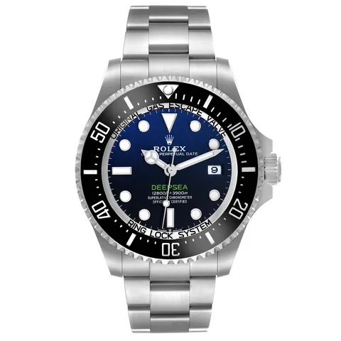 Rolex Deepsea Sea-Dweller 136660 with D-Blue dial and thick dive case