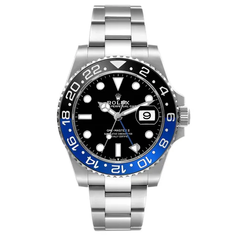 Rolex GMT-Master II 126710BLNR "Batman" with blue and black bezel